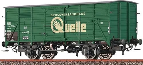 50955 H0 Gedeckter Güterwagen G10, DB, Ep.III 'Quelle' von Brawa