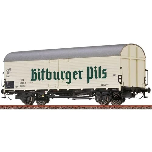 50984 H0 Gedeckter Güterwagen Tnfhs38, DB, Ep.III 'Bitburger' von Brawa