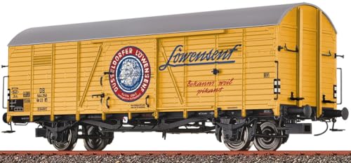 51177 H0 Gedeckter Güterwagen Glr22 Löwensenf, DB, Ep. III 51177 H0 Gedeckter Güterwagen Glr22 Löwensenf, DB, Ep. III von Brawa
