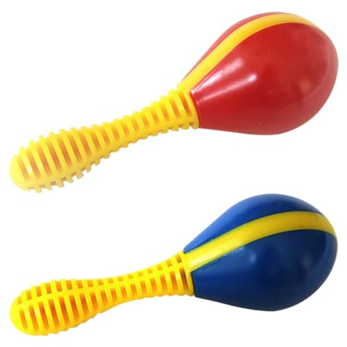 Breeshy D Maracas für Kinder – 1 Paar Maracitos, die Ersten Instrumente für Kinder, Langlebig, Einfach zu Bedienen von Breeshy