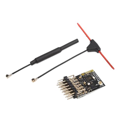 Breeshy Für Cyclone ELRS 2.4G Empfänger PWM 7CH ExpressLRS RX 2400RX PWM/CRSF PCB schwarz für RC Drohne FPV Quadcopter von Breeshy