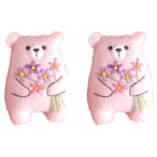 Breeshy Kleiner -Umarmungsstrauß-, Süßer Blumen-Miniatur-, Geschenk für zum Abschlusstag, Rosa von Breeshy