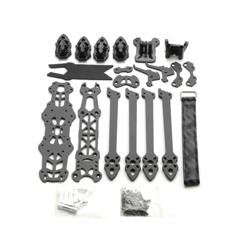 Breeshy Mark4 7 295mm Quadcopter Rahmen Kit 5mm Arm für 7" FPV Freestyle & RC Racing Drohne mit Schwarzem Druck von Breeshy