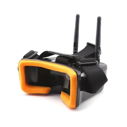 Breeshy Mini 5.8G 40CH3 Dual-Antennen FPV-Brille Videobrille Headset mit 3-LCD-Bildschirmmonitor Kamera von Breeshy