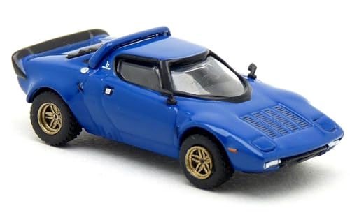 BREKINA 1/87 LANCIA STRATOS HF 1975 BLUE BREKINA Lancia Stratos HF Minicar HO Scale von Brekina