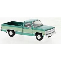 BREKINA 19650 1:87 GMC Sierra Grande metallic grün hellgrün, 1981 von Brekina