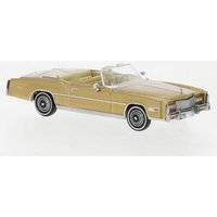 BREKINA 19752 1:87 Cadillac Eldorado Convertible, metallic-beige, 1976 von Brekina