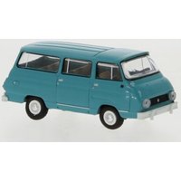 BREKINA 30801 1:87 Skoda 1203 Bus türkis, 1969 von Brekina