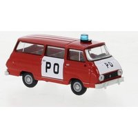 BREKINA 30817 1:87 Skoda 1203 Bus rot, PO, 1969 von Brekina