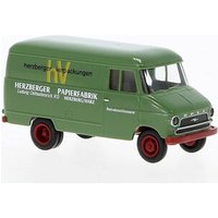 BREKINA 35630 1:87 Opel Blitz Kasten A Herzberger Papierfabrik, 1959 von Brekina