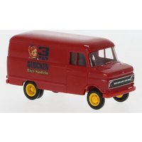 BREKINA 35722 H0 / 1:87 Opel Blitz B Kastenwagen 1966, 3 Glocken Eiernudeln, von Brekina