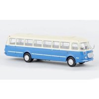 BREKINA 58255 H0 / 1:87 JZS Jelcz 043 Bus hellbeige-blau, 1960 von Brekina