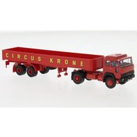 BREKINA 83261 1:87 Magirus 310 D 16 Pritschen-SZ Circus Krone, 1974 von Brekina