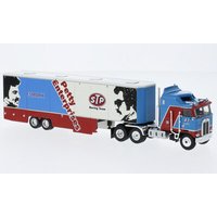 BREKINA 85736 1:87 Kenworth K 100 Aerodyne Renntransport-SZ STP, 1980 von Brekina