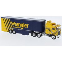 BREKINA 85737 1:87 Kenworth K 100 Aerodyne Renntransport-SZ Wrangler Racing, 1980 von Brekina