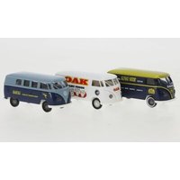 BREKINA 90492 1:87 Set mit 3 VW-Bulli-Modellen Im Einsatz in Australien, 1960 von Brekina