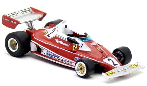 Brekina 1/87 Ferrari 312 T2 1976#2 Ferrari 312 T2 C.Regazzoni Mini Car HO Scale von Brekina