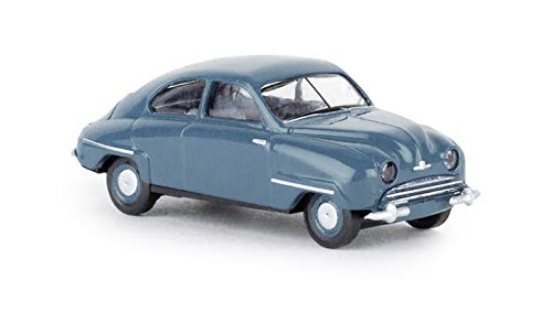 Brekina 28601 Saab 92 blau, 1950 1:87 Neu von Brekina