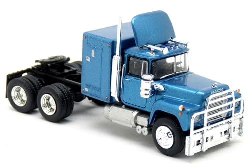 Brekina 85802 Mack RS 700, blau-metallic, US Truck Modell 1:87 (H0) von Brekina