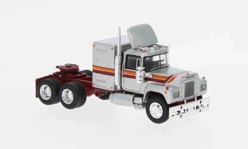 Brekina 85806 Mack RS 700, Silber, US Truck Modell 1:87 (H0) von Brekina