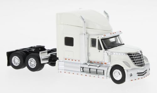 Brekina 85827, International Lonestar, weiß, 2010, US Truck Modell 1:87 (H0) von Brekina