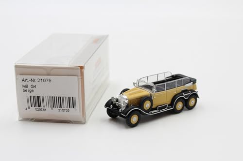 Brekina G4 beige/schwarz mit Seitenscheiben Nr. 21075 1:87 /BRN1416 von Brekina