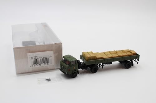 Brekina IFA W50 Pritschen-Sattelzug der NVA mit Ladegut Nr. 71215 1:87 von Brekina