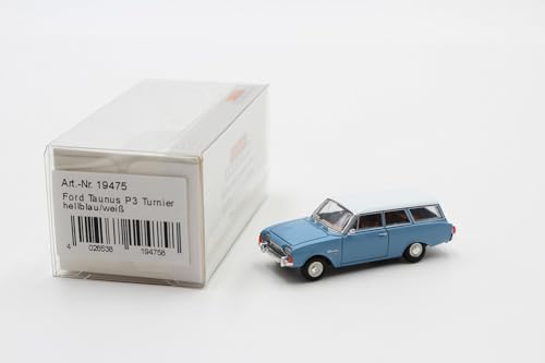 Brekina P3 Turnier, blau/weiß Nr. 19475 1:87 /BRN1019 von Brekina