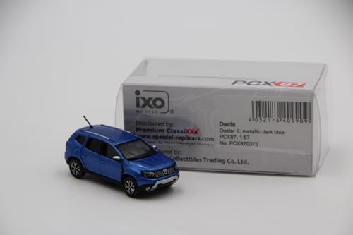 Brekina PCX Dacia Duster II metallic-blau Nr. 870373 1:87 /PC10 von Brekina