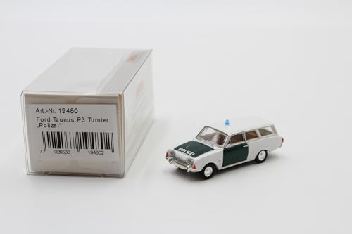 Brekina Taunus P3 Turnier der Polizei Nr. 19480 1:87 /BRN1414 von Brekina