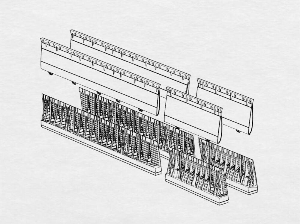 C-130 flaps (Italeri) von Brengun