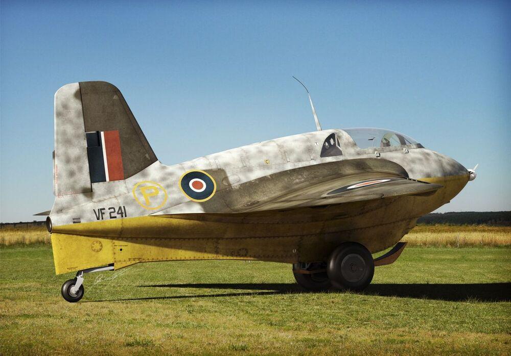 Me-163B KOMET  War prizes von Brengun