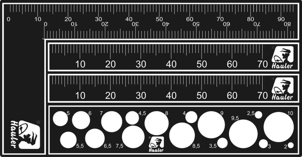 try square, rule and circle template von Brengun