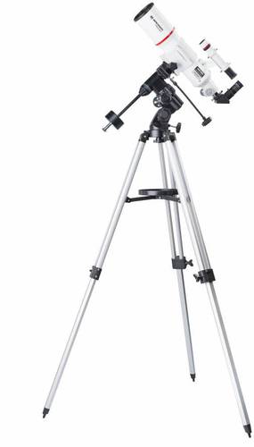 Bresser Optik Refraktor 90/500 EQ3 Linsen-Teleskop Äquatorial Achromatisch Vergrößerung 180 x (max) von Bresser Optik