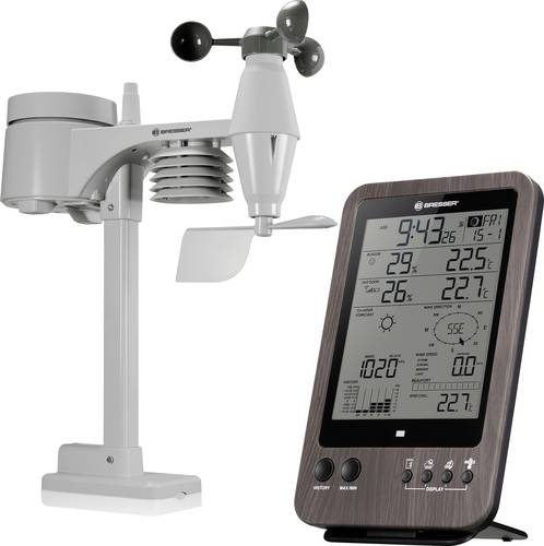 Bresser Optik WTW 5in1 Center 7002512 Funk-Wetterstation von Bresser Optik