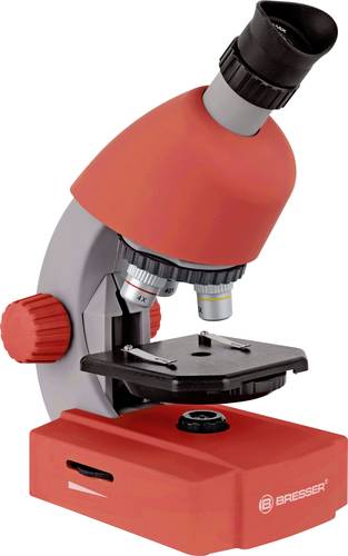 Bresser Optik 8851300E8G000 rot Kinder-Mikroskop Monokular 640 x Durchlicht von Bresser Optik