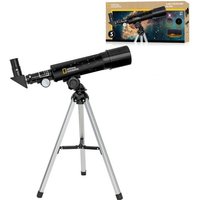 Bresser 12883 - NATIONAL GEOGRAPHIC Linsen-Teleskop 50/360 mit Tischstativ, Kinder-Reiseteleskop Bresser 12883 - NATIONAL GEOGRAPHIC Linsen-Teleskop 50/360 mit Tischstativ, Kinder-Reiseteleskop von Bresser