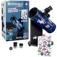 Bresser Junior 8843205 - Teleskop 76/300 SMART, Kompakt-Teleskop mit Kompass und viel Zubehör, STEM Bresser Junior 8843205 - Teleskop 76/300 SMART, Kompakt-Teleskop mit Kompass und viel Zubehör, STEM von Bresser