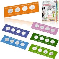 Bresser Junior 8859460 - Mikroskop-Starter-Set, 24 Dauerpräparate auf 6 Objektträgern zu verschiedenen Themen Bresser Junior 8859460 - Mikroskop-Starter-Set, 24 Dauerpräparate auf 6 Objektträgern zu verschiedenen Themen von Bresser