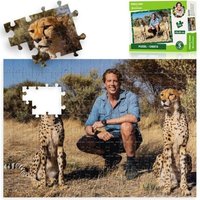 Freek Vonk 9820600 - BRESSER Kinder-Puzzle, Geparden, 200 Teile von Bresser