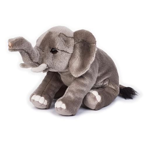 Freek Vonk x Bresser Elefant Amara - Kuscheltier, recycelte Materialien, waschmaschinenfest, 40 cm von Bresser