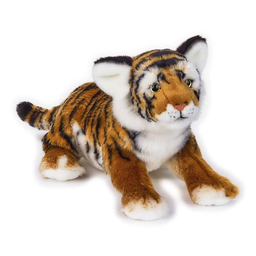 Freek Vonk x Bresser Tiger Raya - Kuscheltier, recycelte Materialien, waschmaschinenfest, 50 cm von Bresser