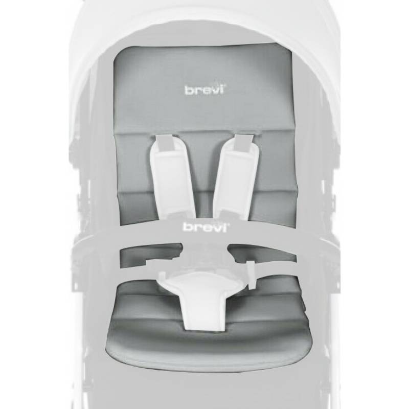 Matratze für Kinderwagen Brevi Mini Large London Grey von Brevi