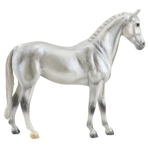 Breyer Horses Freedom Series Horse | Pearly Grey Trakehner | Maßstab 1:12 | Pferdespielzeug | Modell #960 von Breyer