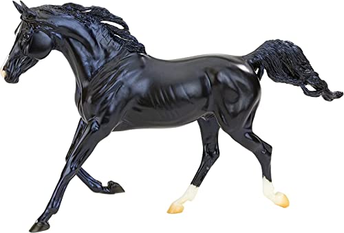 Breyer Horses Traditional Series KB Omega Fahim | Pferde-Spielzeugmodell | 29,2 x 22,9 cm | Maßstab 1:9 | Modell #1846, mehrfarbig von Breyer