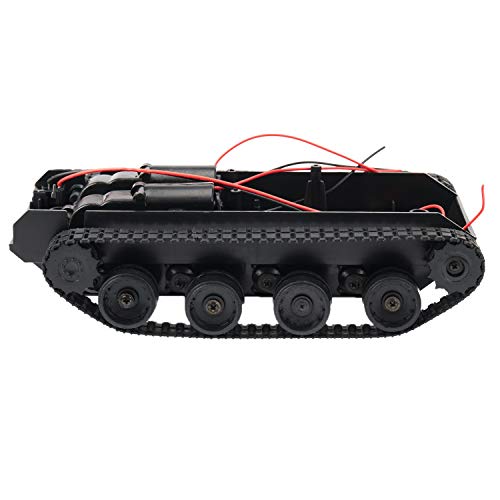 Briaatt Rc Tank Smart Roboter Tank Auto Chassis Kit Gummiraupenkette für 130 Motor DIY Roboter Spielzeug für Kinder von Briaatt