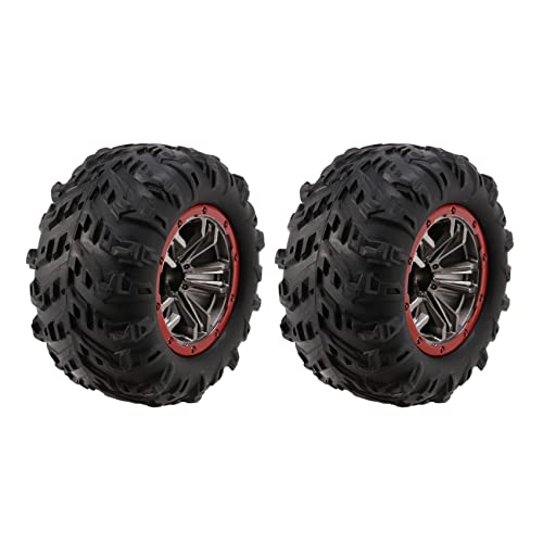 Briaatt für 1/10 9125 RC Trucks Auto Reifen 25-ZJ02 für Schnelle Geschwindigkeit ​​9125 RC Auto S920 RC Trucks (2 StüCk) von Briaatt