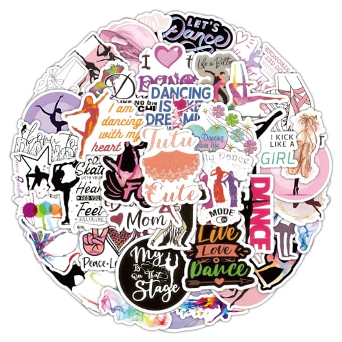 Bric Dodo 100 Stück Dance Aufkleber Auto Laptop Telefon Gitarre Skateboard Motorrad Fahrrad Dance Stickers Set Vinyl Wasserdicht Aesthetic Aufkleber für Jugendliche Kinder Erwachsene Bric Dodo 100 Stück Dance Aufkleber Auto Laptop Telefon Gitarre Skateboard Motorrad Fahrrad Dance Stickers Set Vinyl Wasserdicht Aesthetic Aufkleber für Jugendliche Kinder Erwachsene von Bric Dodo