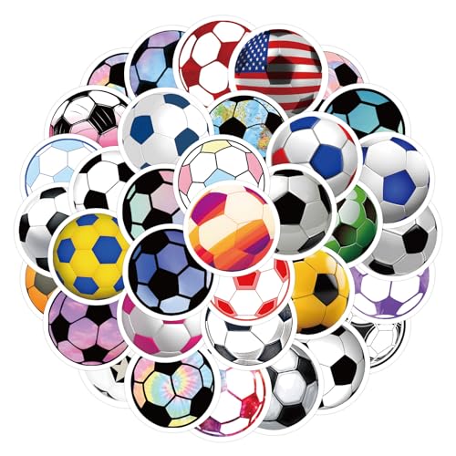 Bric Dodo 60 Stück Soccer Aufkleber Auto Laptop Telefon Gitarre Skateboard Motorrad Fahrrad Football Stickers Set Vinyl Wasserdicht Aesthetic Aufkleber für Jugendliche Kinder Erwachsene Bric Dodo 60 Stück Soccer Aufkleber Auto Laptop Telefon Gitarre Skateboard Motorrad Fahrrad Football Stickers Set Vinyl Wasserdicht Aesthetic Aufkleber für Jugendliche Kinder Erwachsene von Bric Dodo
