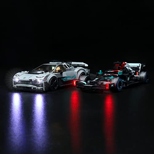 GC Light Kit für Lego Speed Champions Mercedes AMG 76909 (Lego Set ist nicht enthalten) (Classic) von Brick Shine